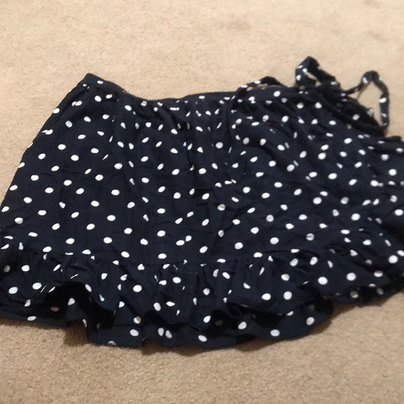 🌸NEW🌸 Moschino Cheap and Chic Vintage Wrap Polka Dot Skirt - Picture 11 of 14